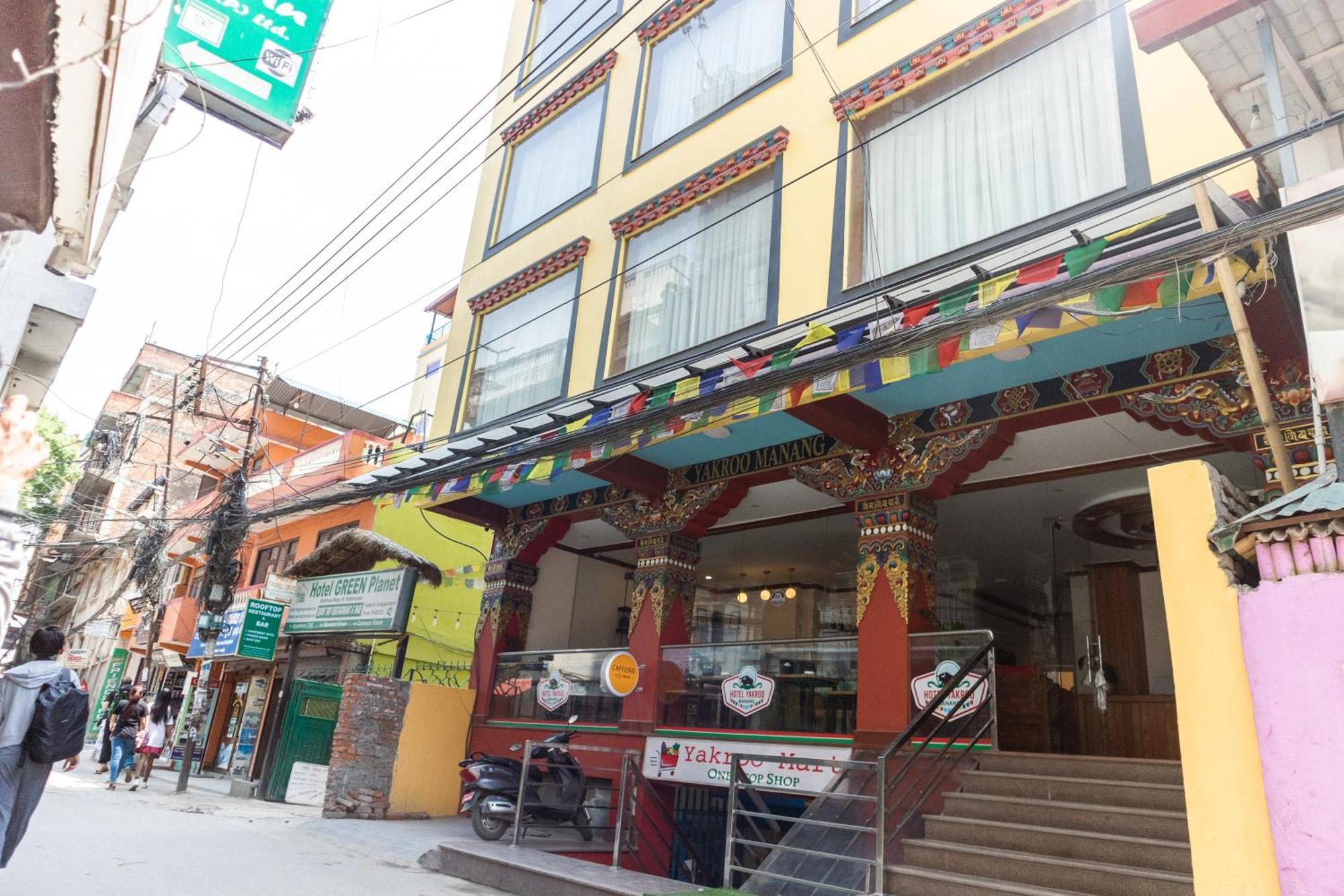 Hotel Yakroo Manang Katmandu Dış mekan fotoğraf